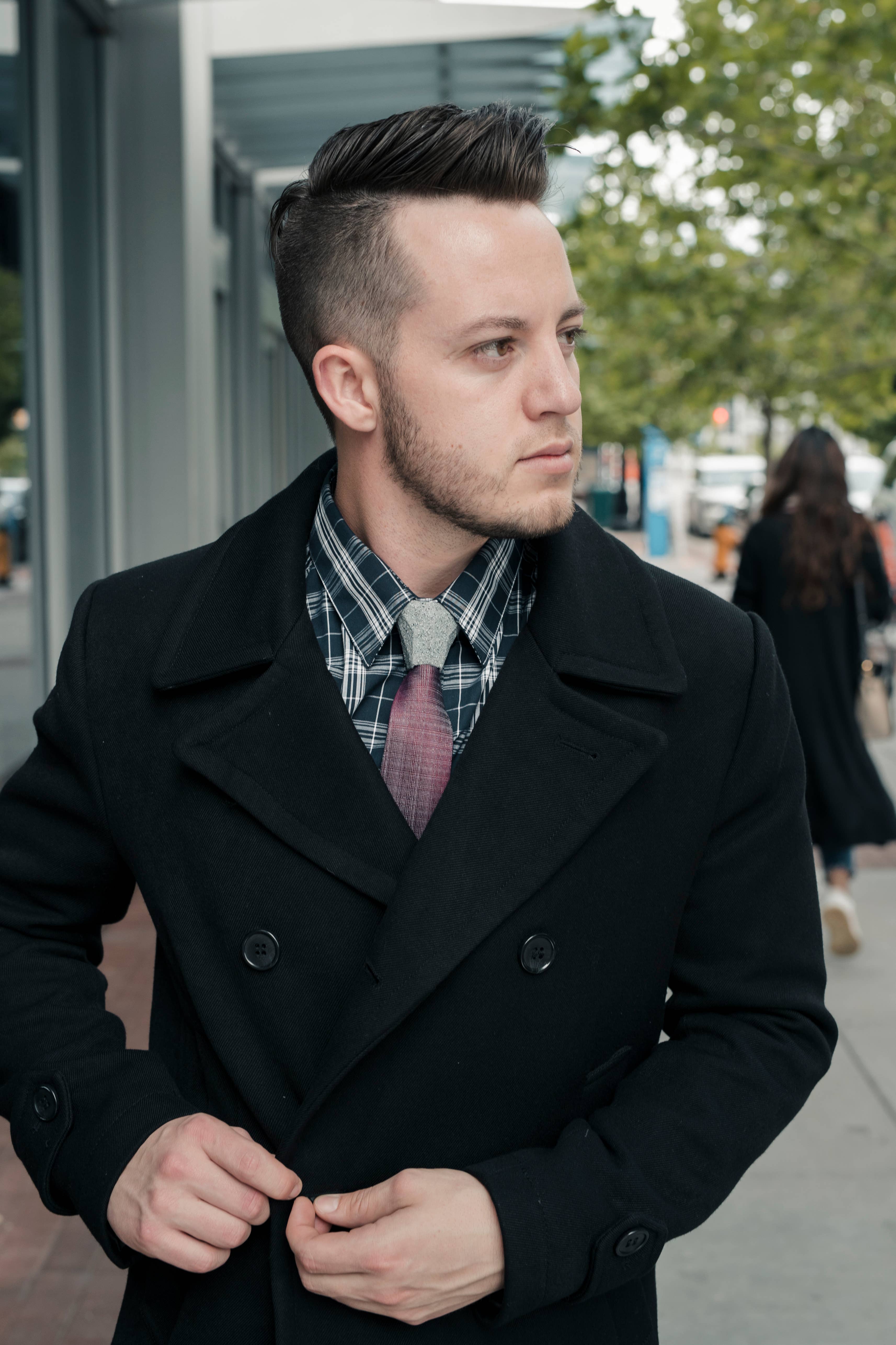 Modern Tie - Wholesale Necktie - Men's - Mulberry Tie3