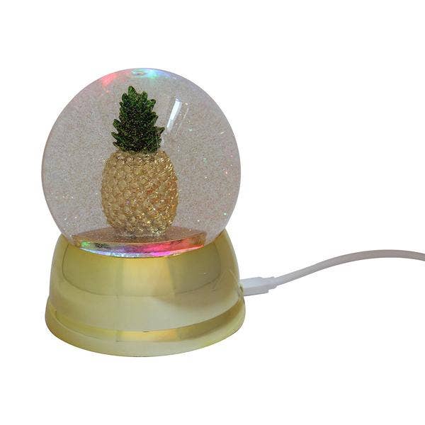 coexs novelty - Wholesale Snow Globe - Pineapple USB Powered Snow Globe1