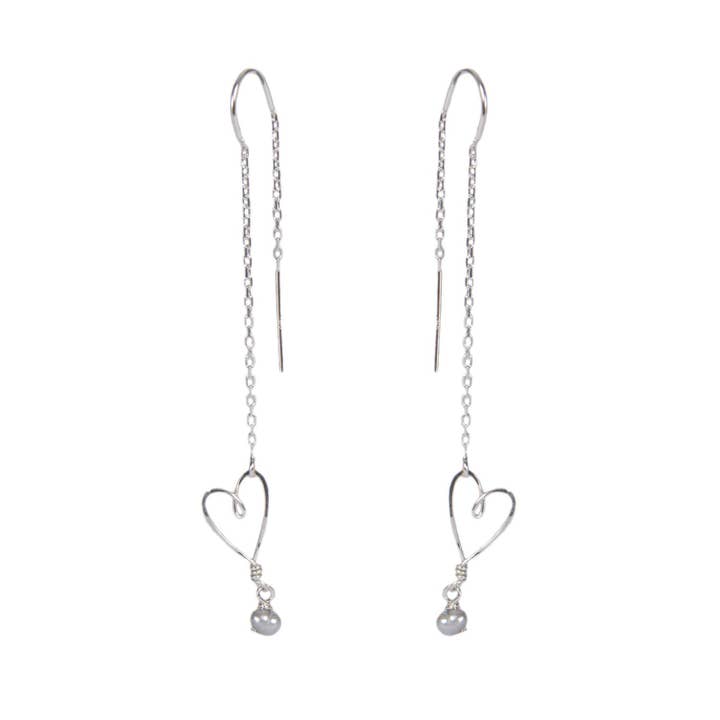 Piccoli orecchini a forma di cuore per la vendita all'ingrosso da parte di Beth Jewelry