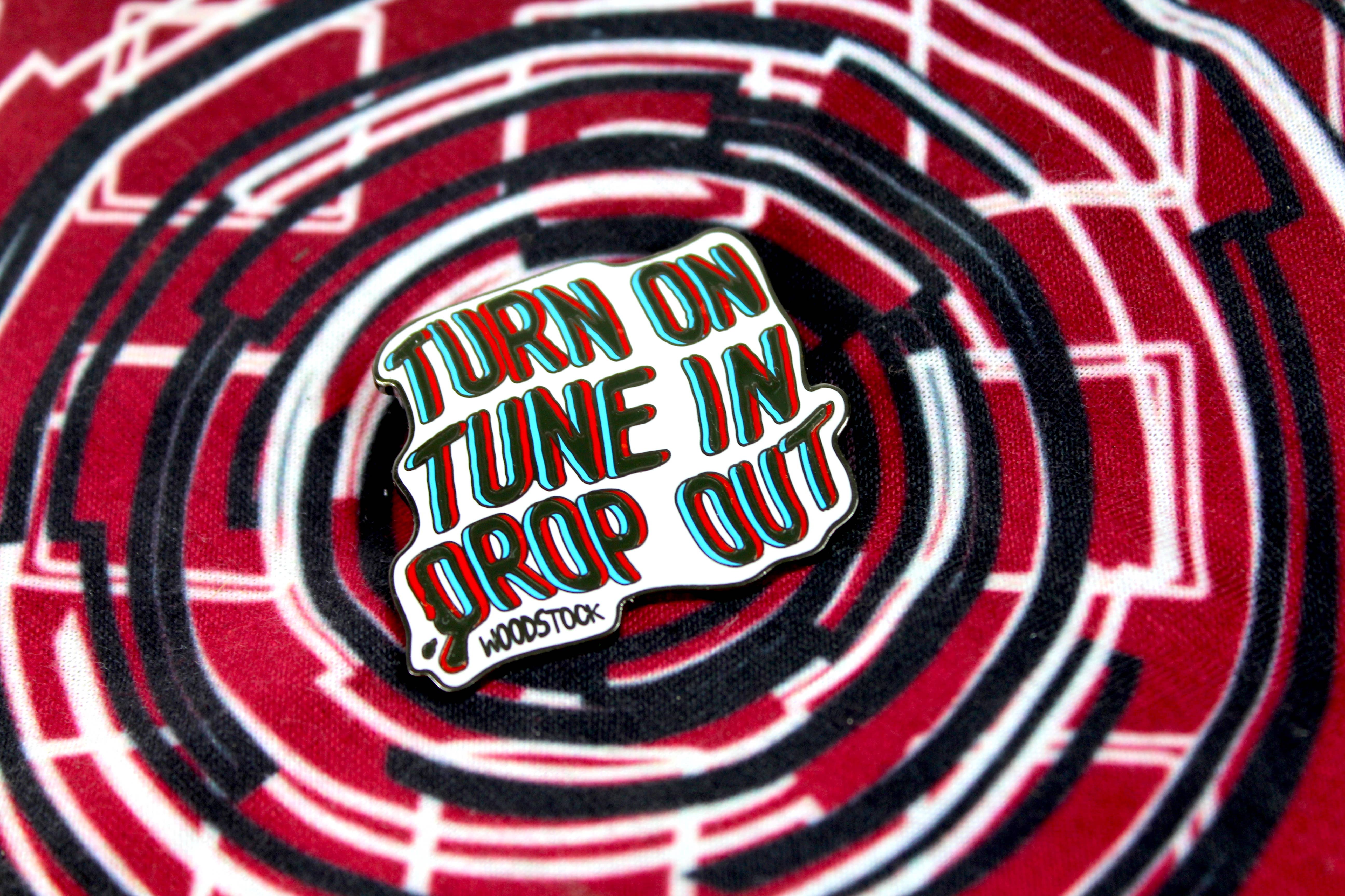 Sloth Steady - Wholesale Lapel Pin/Button - The Woodstock Tune in Pin1