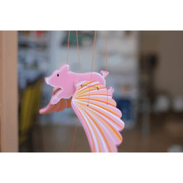 Tulia's Artisan Gallery - Wholesale Mobile - Flying Pig Mobile6
