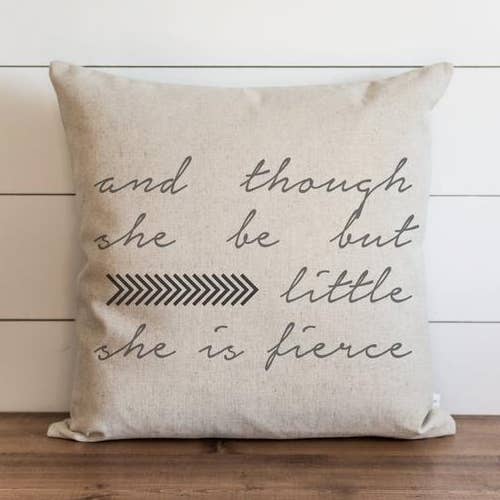 Fodera per cuscino Little But Fierce per la vendita all'ingrosso da parte di Porter Lane Home