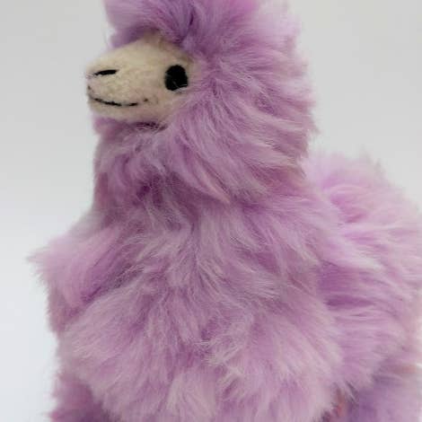 Purple llama plush sales