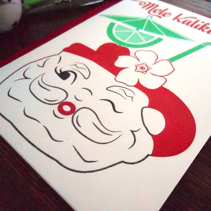 Mele Kalikimaka pack/6 for wholesale by a. favorite design