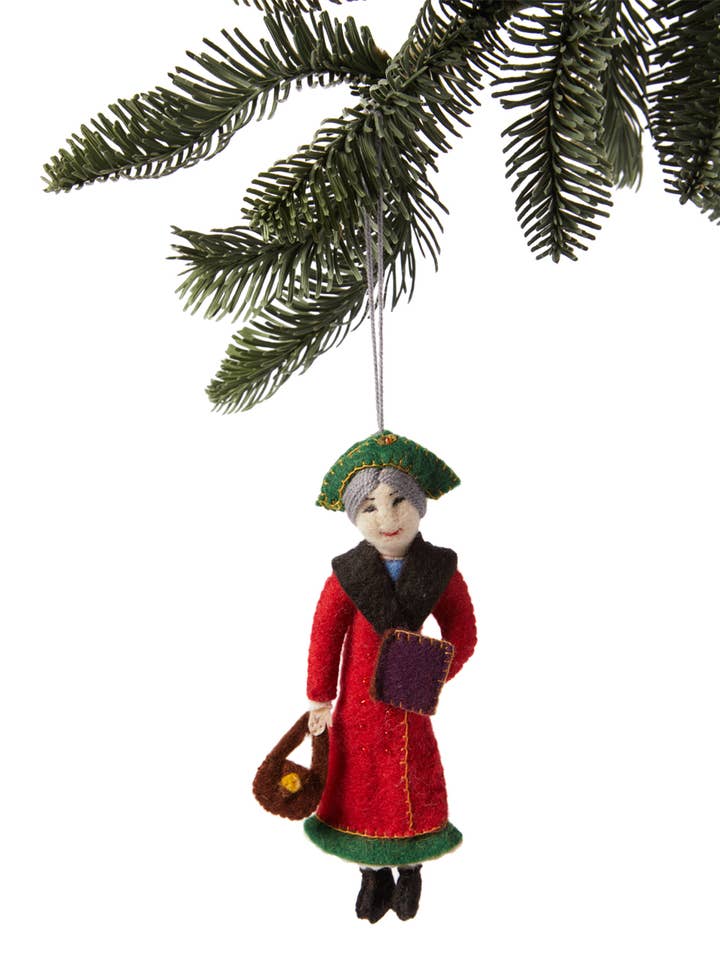 Eleanor Roosevelt Ornament for wholesale by Silk Road Bazaar