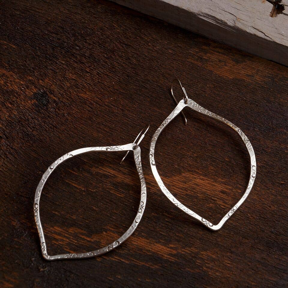 From The Reliquary - Wholesale Dangle Earrings - Neem Earrings in Silver1