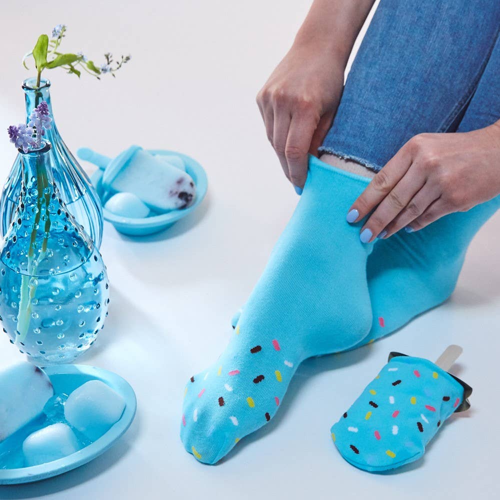Sukeno Socks - Wholesale Socks - Unisex - Ice Pop Socks - Blue Raspberry2