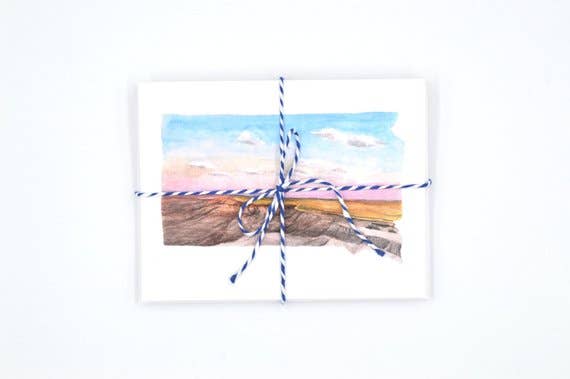 Rachel Alvarez Art - Wholesale Everyday Greeting Card - South Dakota Greeting Cards3