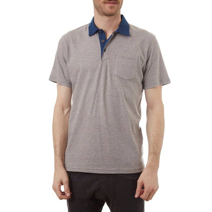 Salmon Davis Polo for wholesale by PX