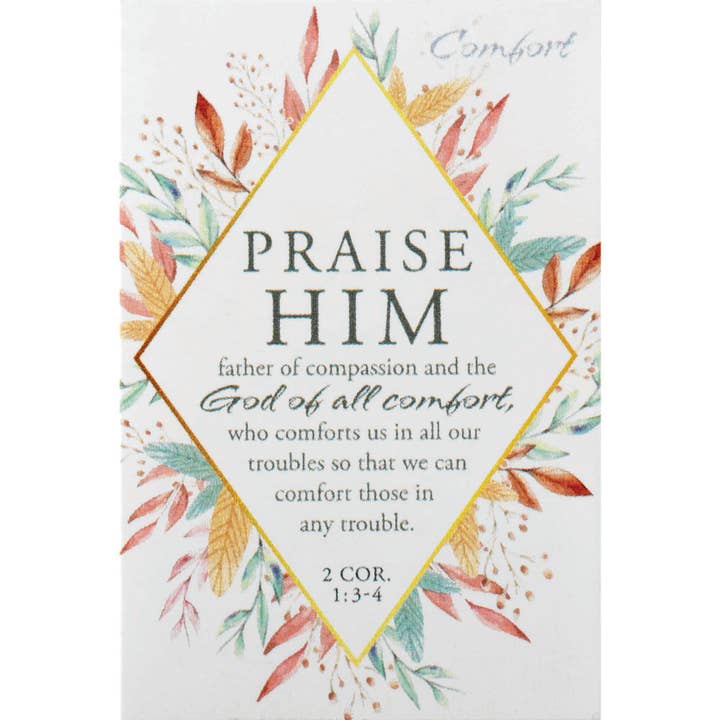 Dicksons - Wholesale Bookmark - Bkm Ibb Comfort 2 Cor.1:3-4 2X3