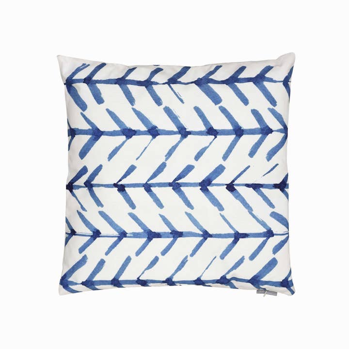 SALE Polyester Blue Arrow Outdoor Pillow for wholesale by Totalee Gift