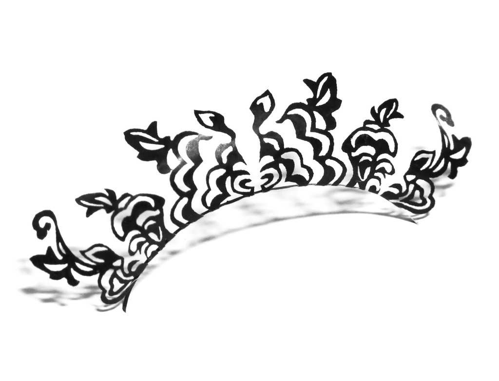 PAPERSELF - Wholesale False/Fake Eyelashes - Peonies Paper eyelashes1