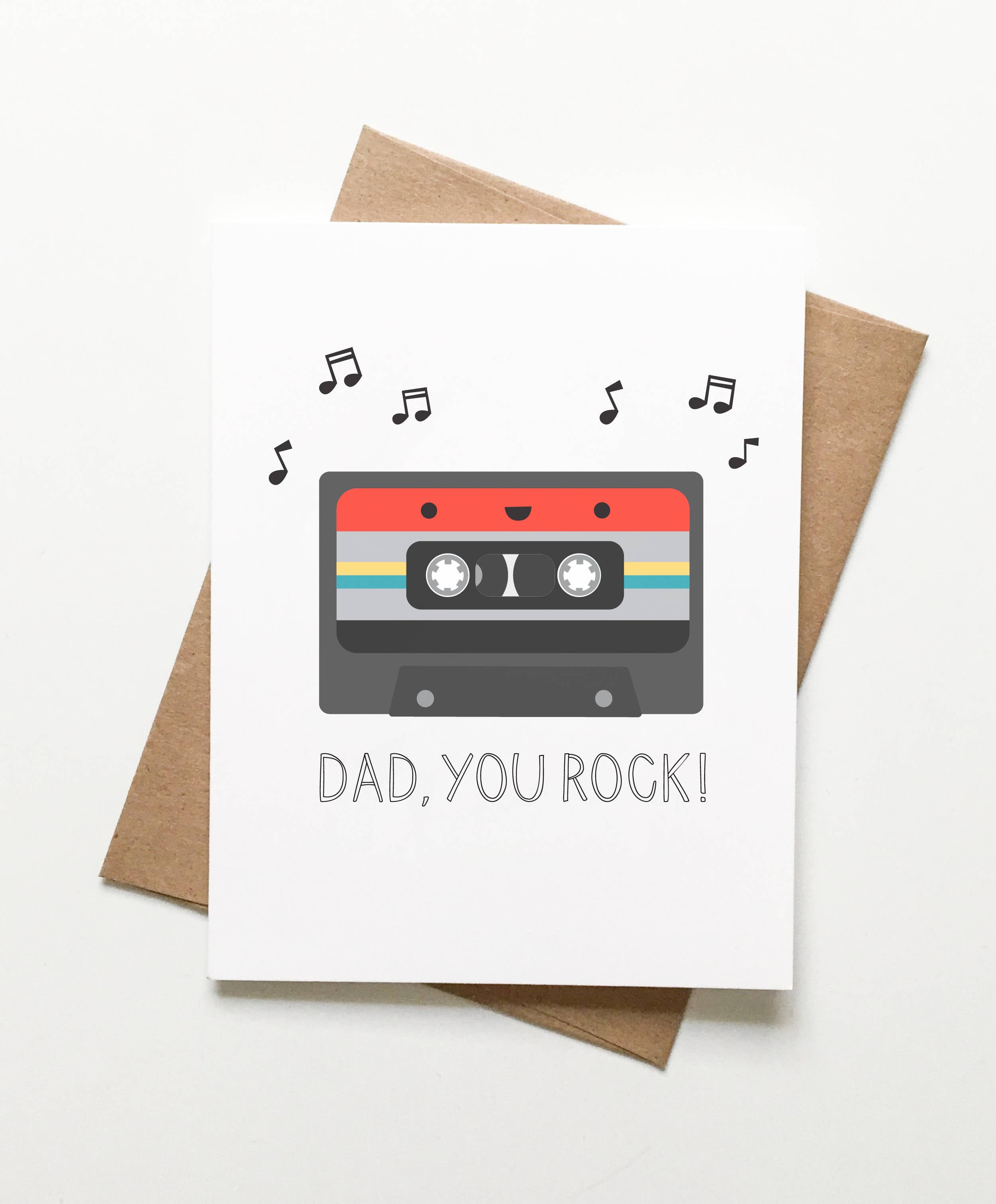 Le Trango Studios - Wholesale Father's Day Card - Dad You Rock Card0