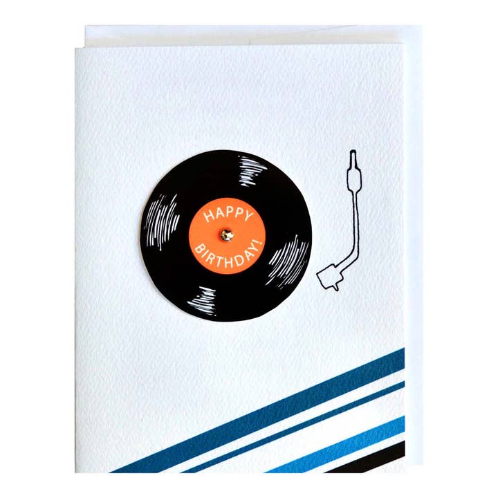 Cracked Designs – wholesale Birthday card – Vinyl Birthday