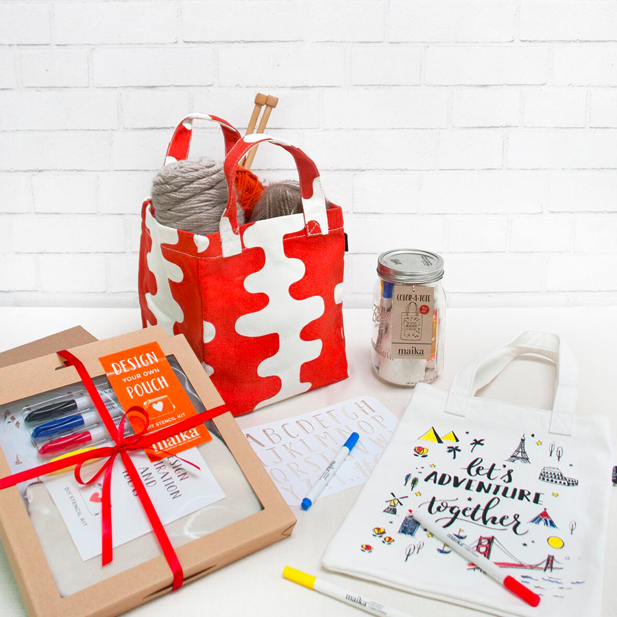 MAIKA – wholesale Lunch bag/box – Lunch Tote, Echo Tangerine1