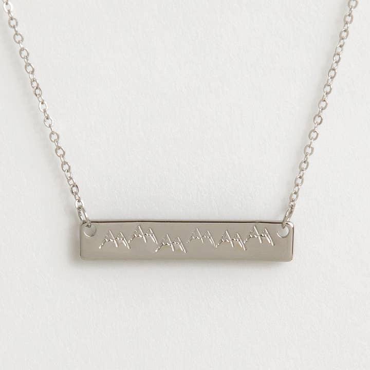 Mountain Bar Necklace for wholesale by Nautically Northern