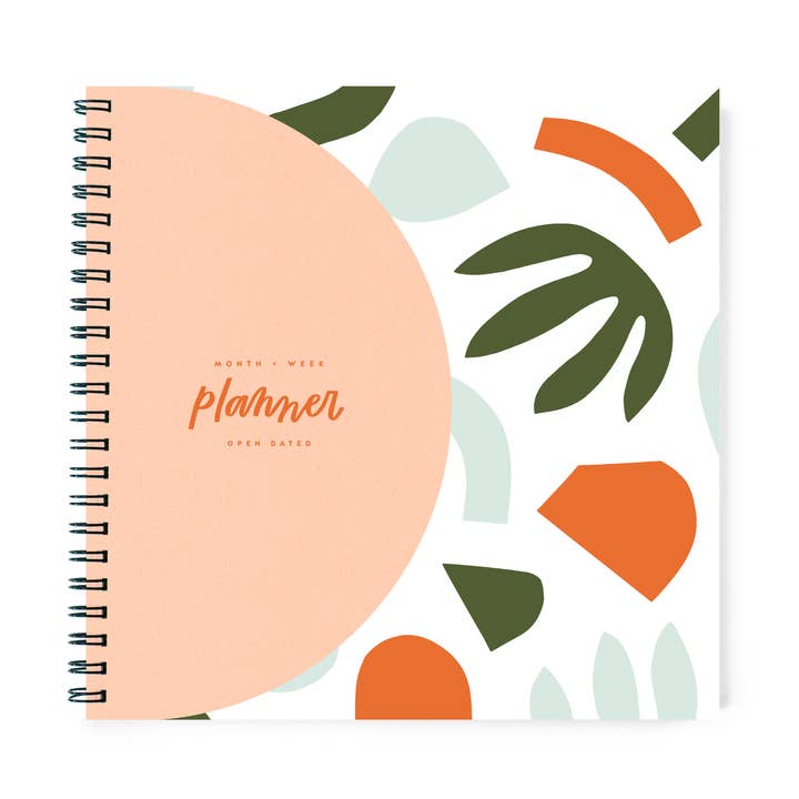 Open Dated Planner - Shape Play - Color for wholesale by Worthwhile Paper