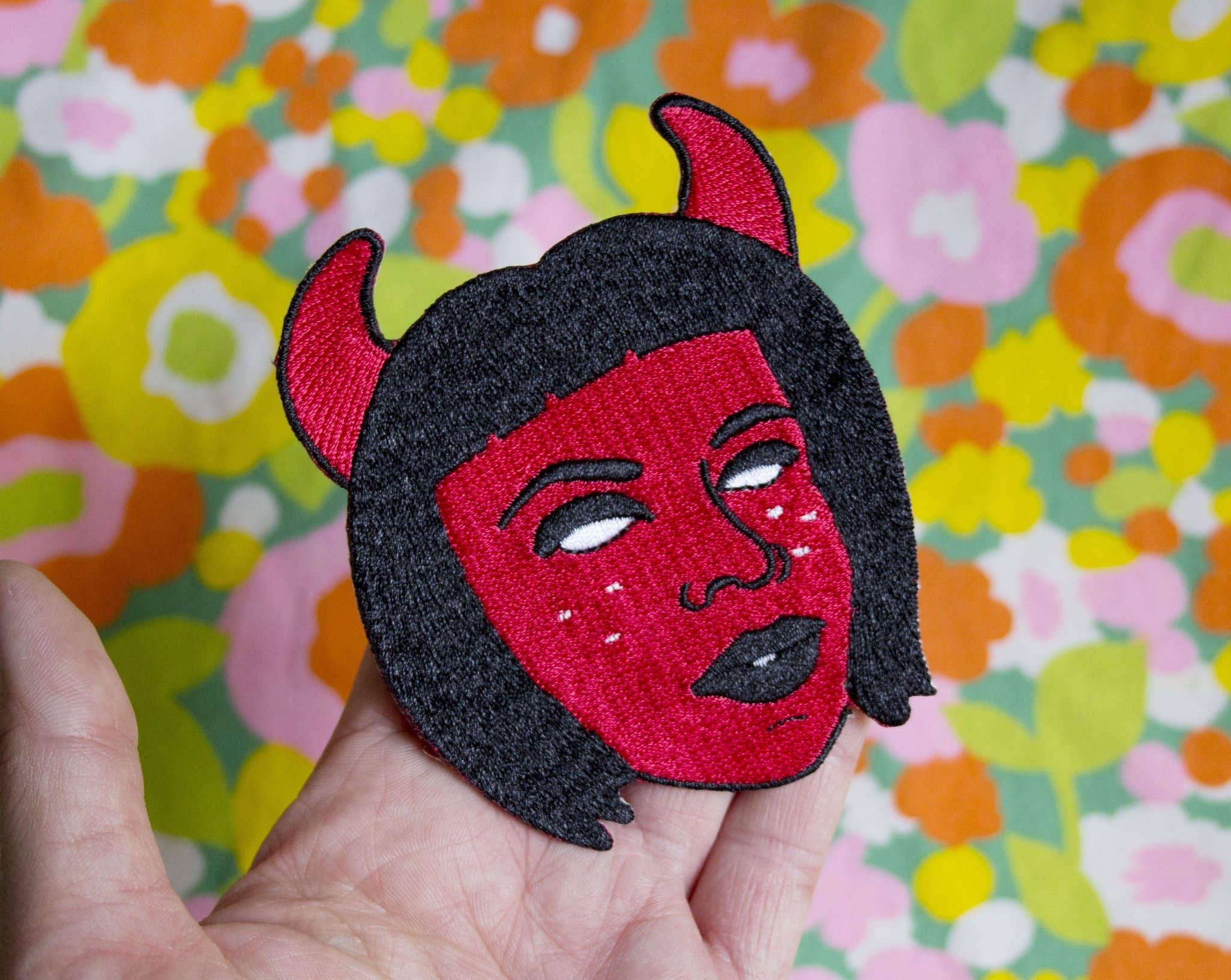 Midge Blitz - Wholesale Patch - Devil Grrrl Patch2