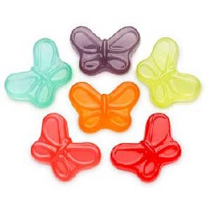 Sunflower Food Company - Wholesale Gummy - Pocketsnak-Gummi Butterflies 6 oz. bag1