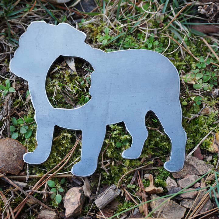 Bulldog Rustic Bottle Opener made from Recycled Steel for wholesale by BE Creations & Designs, Inc.