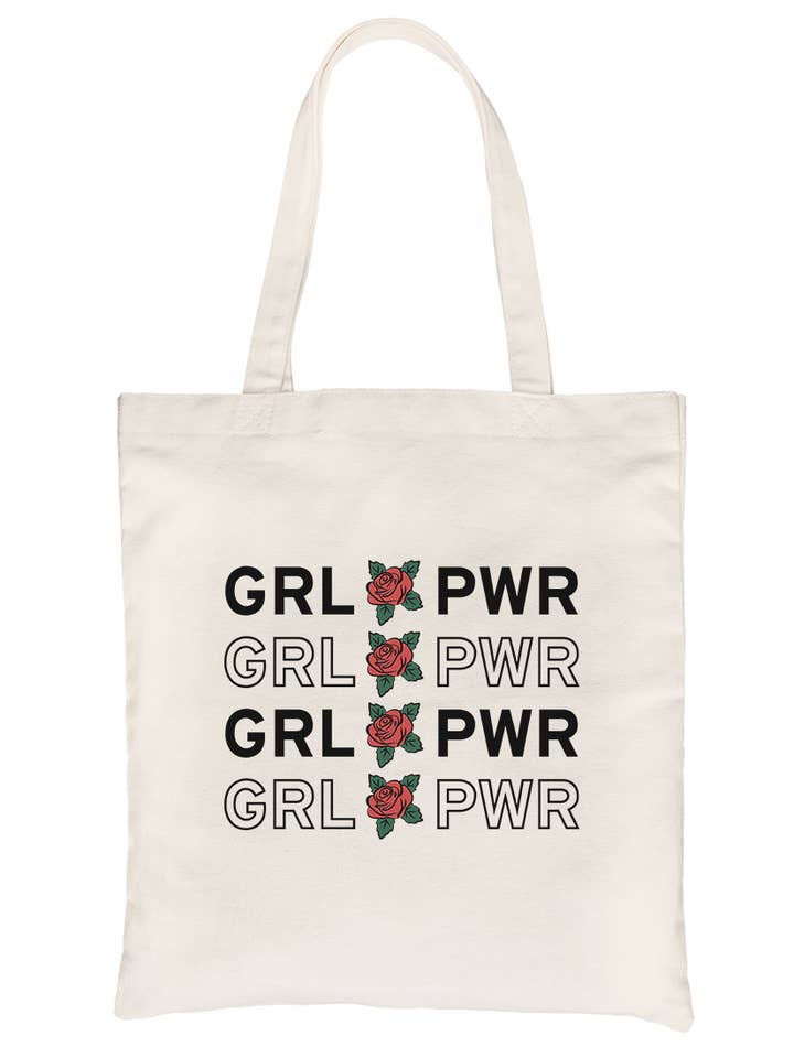 Girl Power Canvas Bag for wholesale by 365 In Love