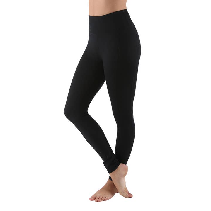 ITZON - Wholesale Athletic/Lounge Leggings - Women's - LWH100 Active Side Pocket Leggings6