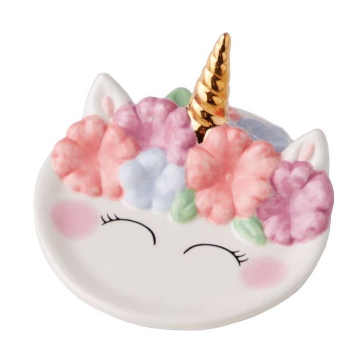 Petite Unicorn Trinket Dish for wholesale by Streamline