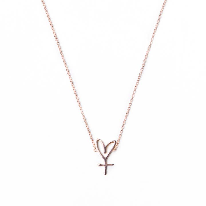 Secret Sisterhood – wholesale Hänge-/berlockhalsband – Systerskap Symbol Halsband
