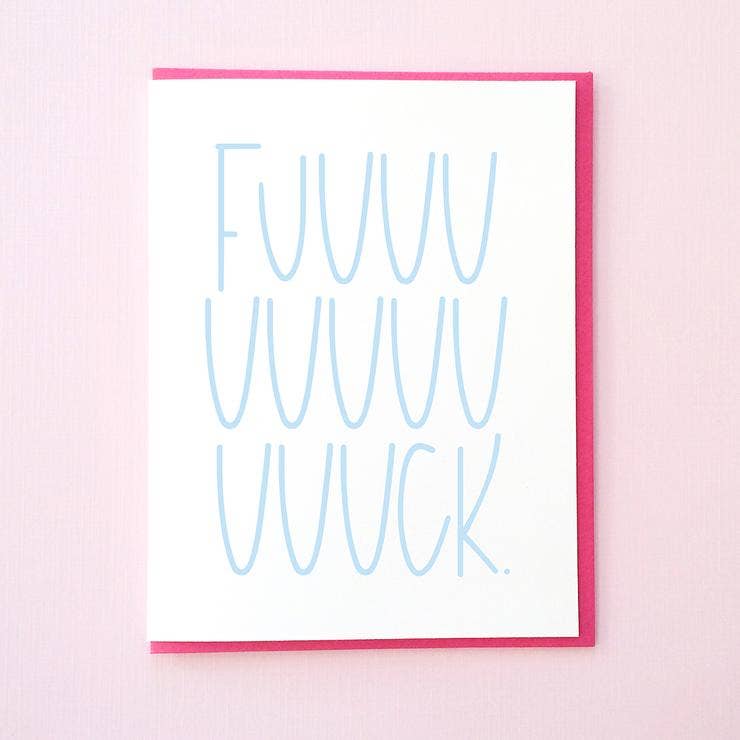 Tick Tock Press - Wholesale Birthday Card - Fuck - Funny Birthday Card. New Baby Card. Congrats Card0