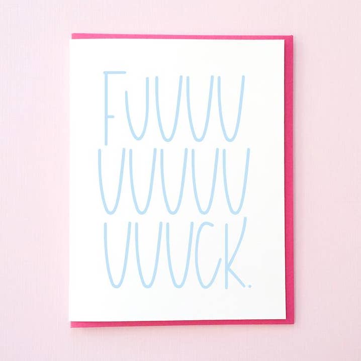 Tick Tock Press - Wholesale Birthday Card - Fuck - Funny Birthday Card. New Baby Card. Congrats Card0