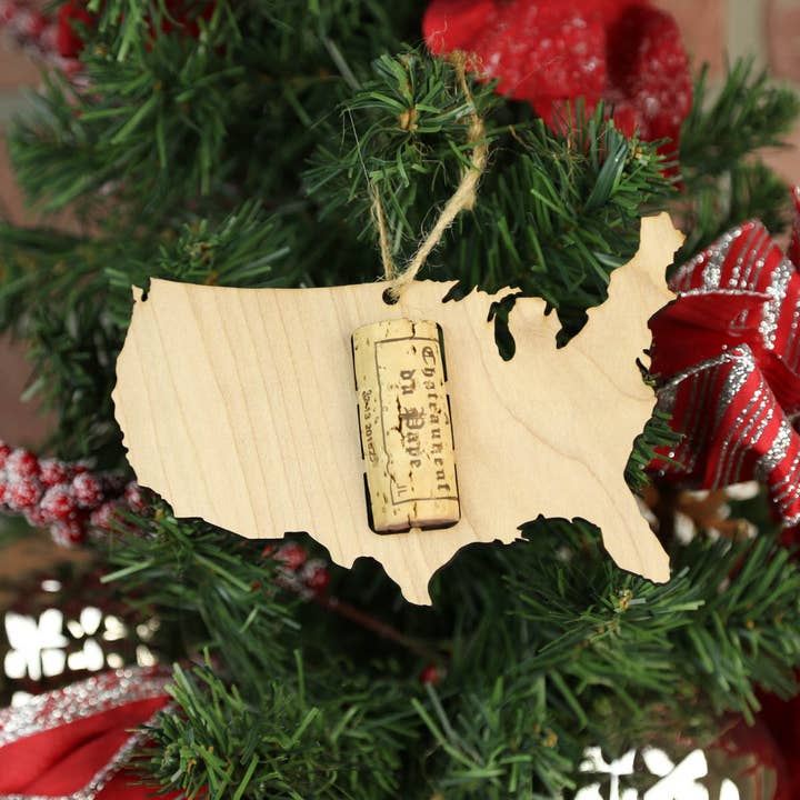 Torched Products - Wholesale Ornament - Wooden Wine Cork Trap Ornaments