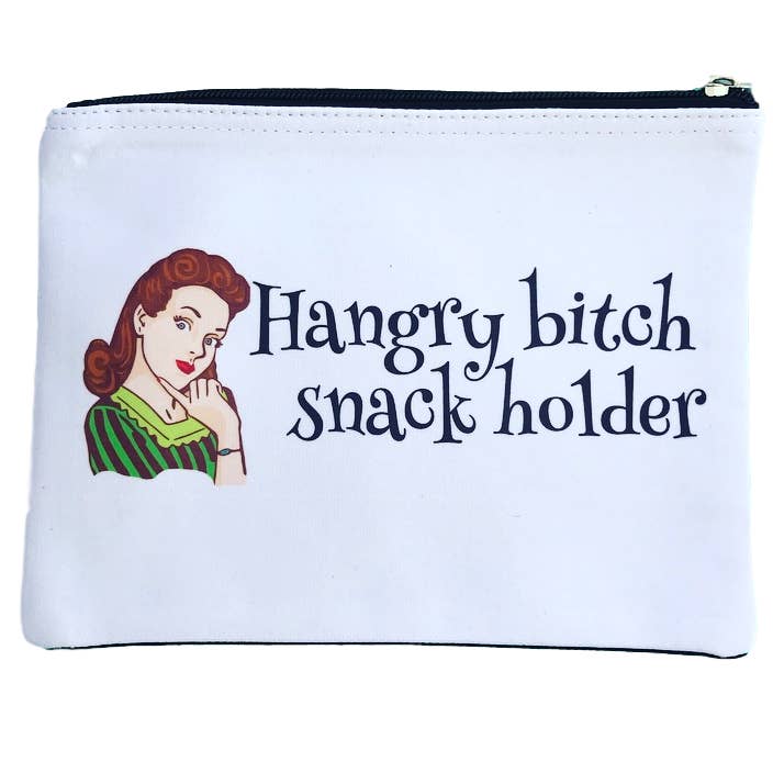 Hangry Bitch Snack Holder Pouch for wholesale by Dandy Like Candy
