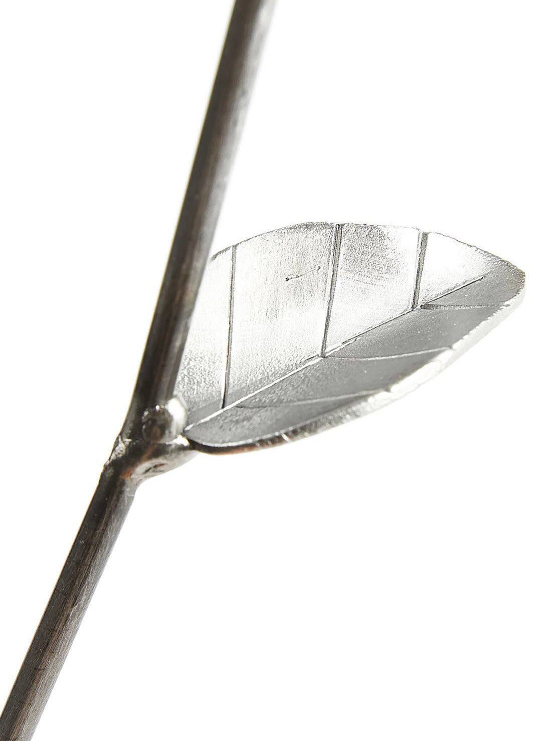 Metal Relic - Wholesale Artificial Flowers - Dual Immortal Roses And Bud Vase3