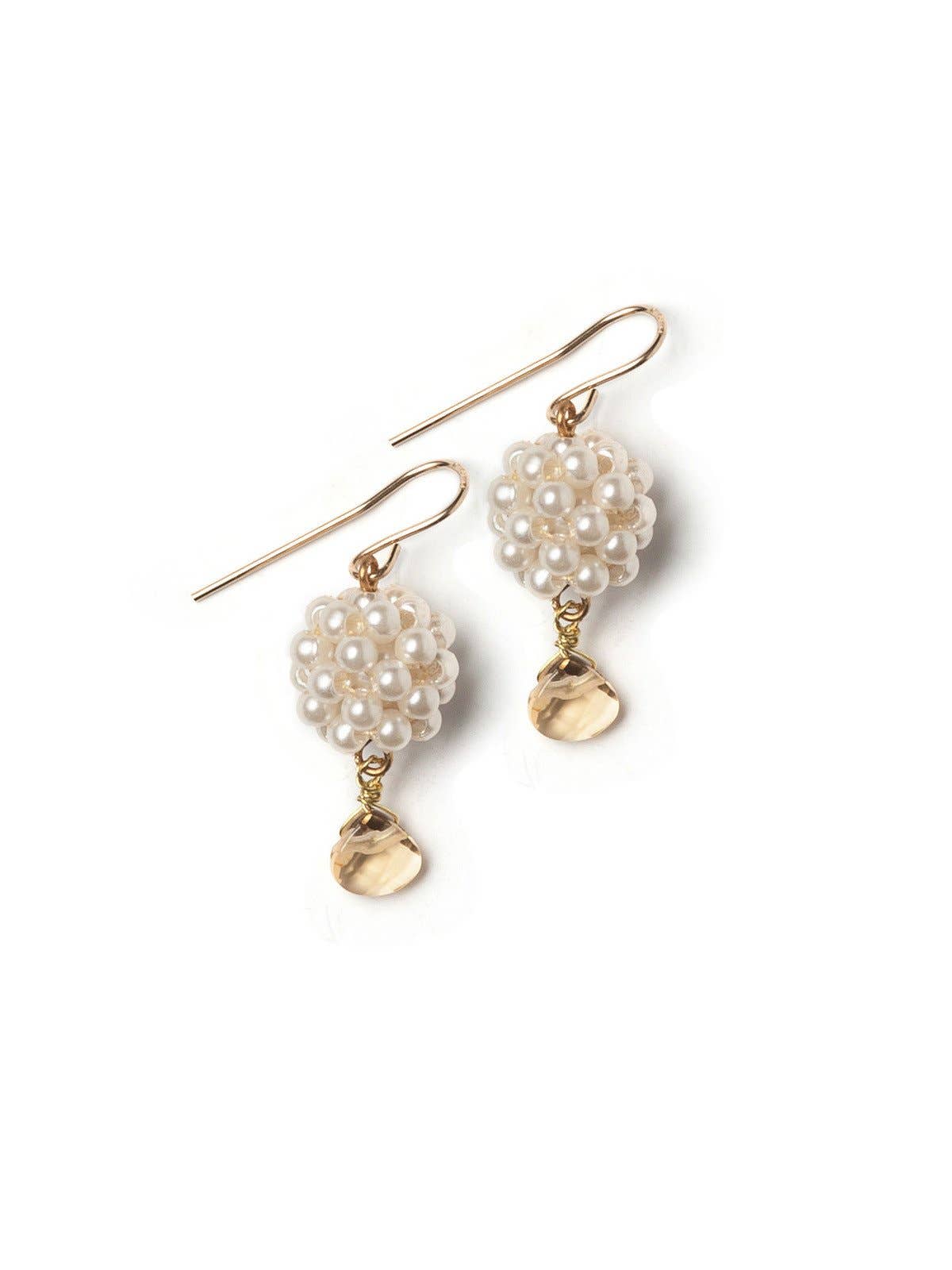 Elements Jill Schwartz - Wholesale Dangle Earrings - Pearly Ball Earrings1