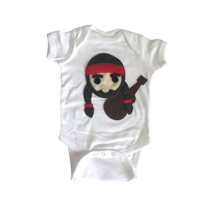 Willie The Music Man Infant Bodysuit for wholesale by mi cielo