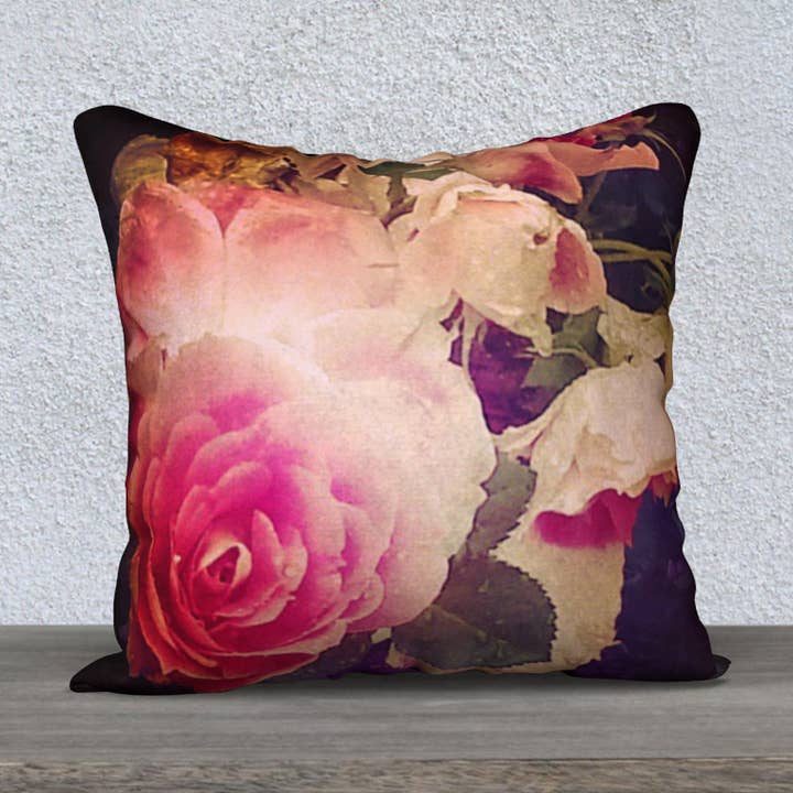 "Roses" Pillow Case I for wholesale by Menen Pictures Shop