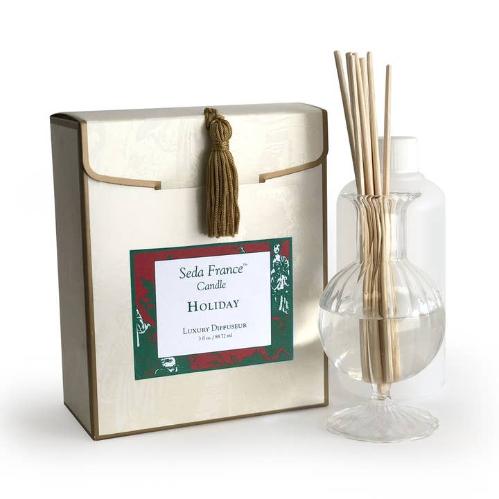 Mini Holiday Classic Toile Diffuseur Set för wholesale av Seda France Candles