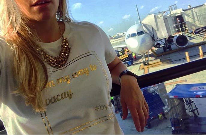 Around Eco - Wholesale Screen Printed T-Shirt - Kids - Light Gray On My Way To Vacay #bye4