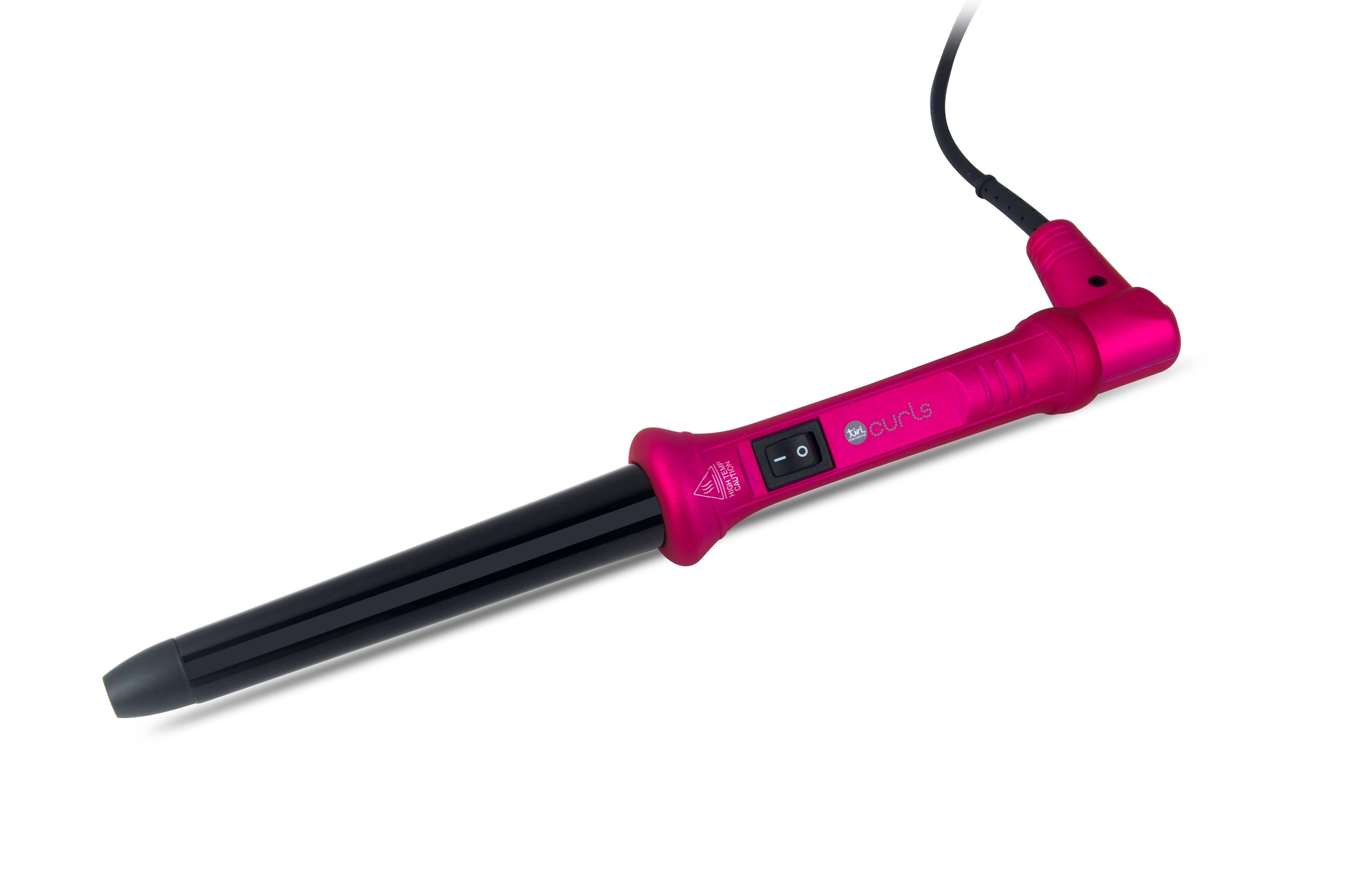 Tiri Pro - Vendita all'ingrosso Ferri per arricciatura/Arricciacapelli - Ferro arricciacapelli senza clip Revolution da 19 mm/25 mm con guanto termico1