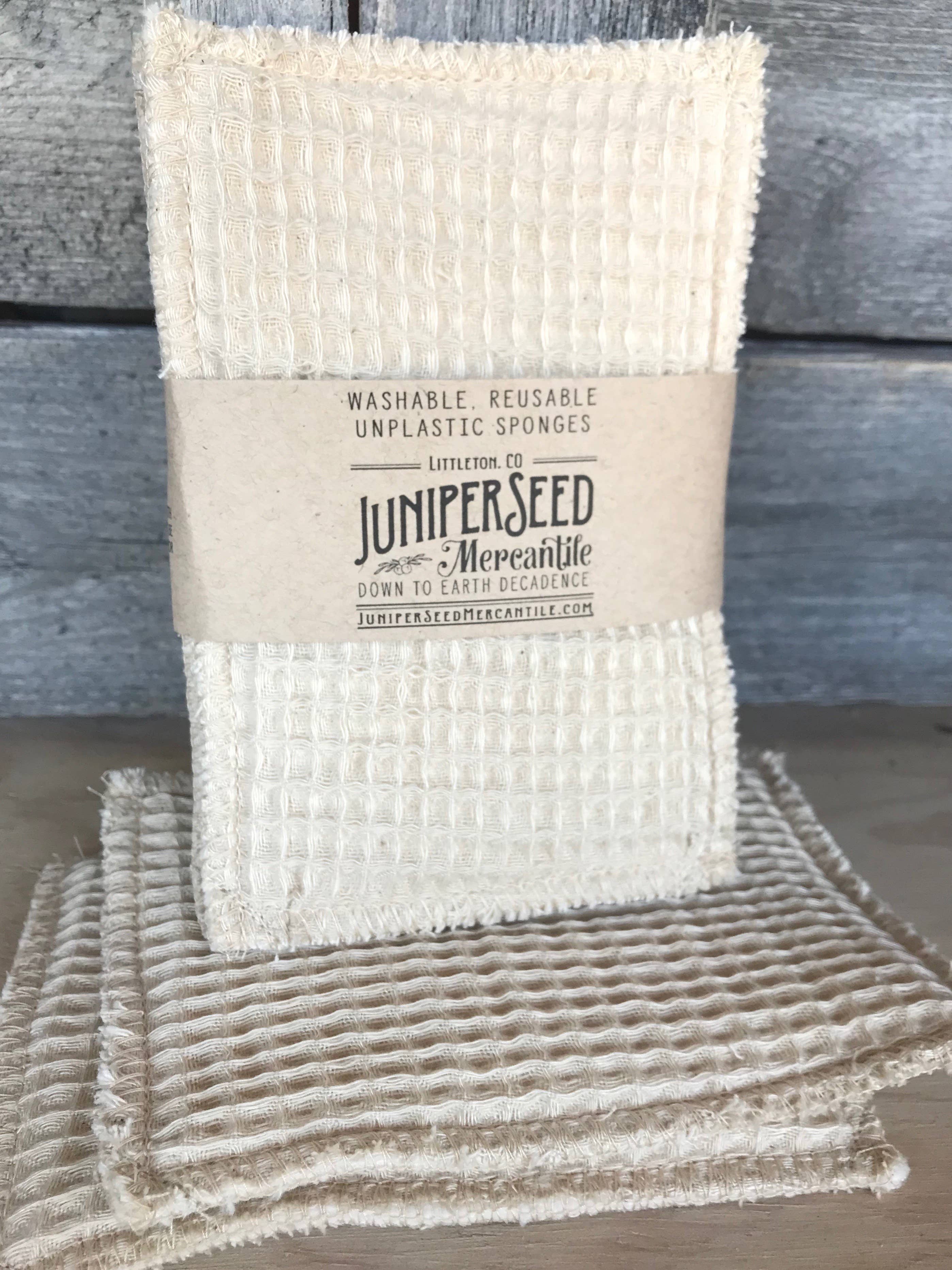 Juniperseed Mercantile - Wholesale Dishcloth - Washable Fabric Kitchen Sponge