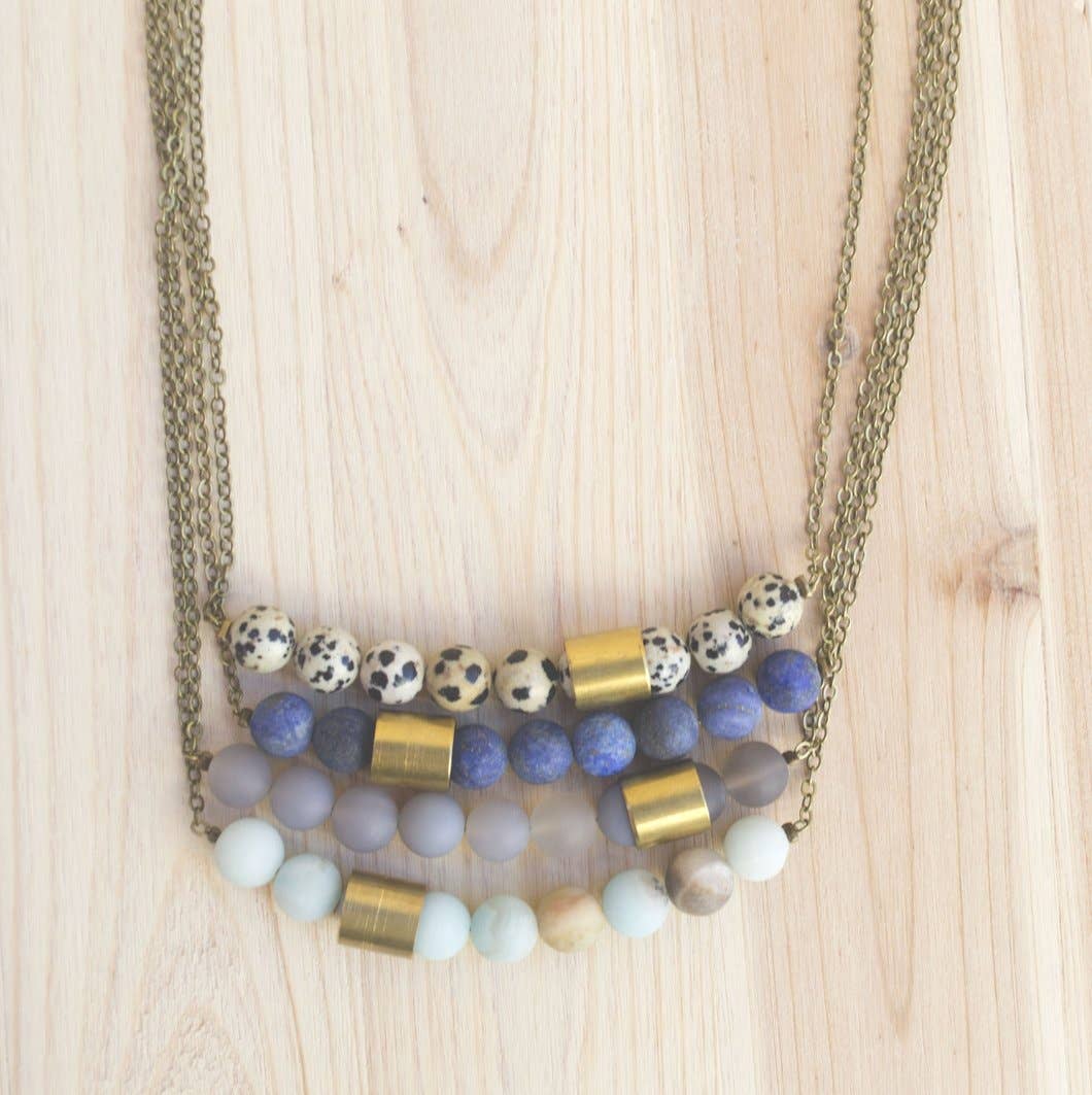 Grey Theory Mill - Wholesale Beaded/Pearl Necklace - Movement & Sound Beaded Necklace2