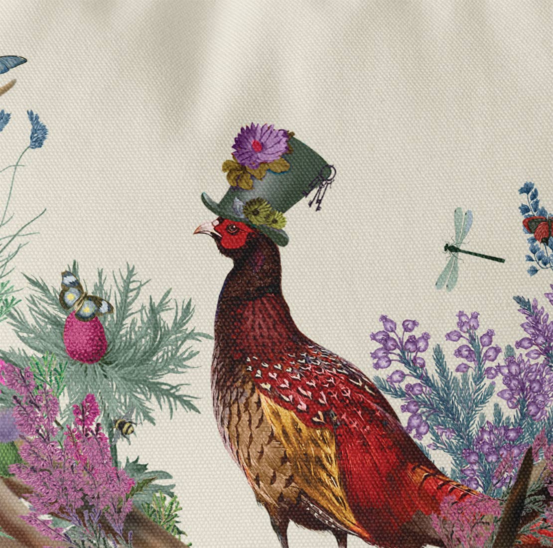 FabFunky Ltd - Vente Coussin décoratif - Coussin d'automne ou coussin de jardin écossais Deer Birdkeeper Stag1