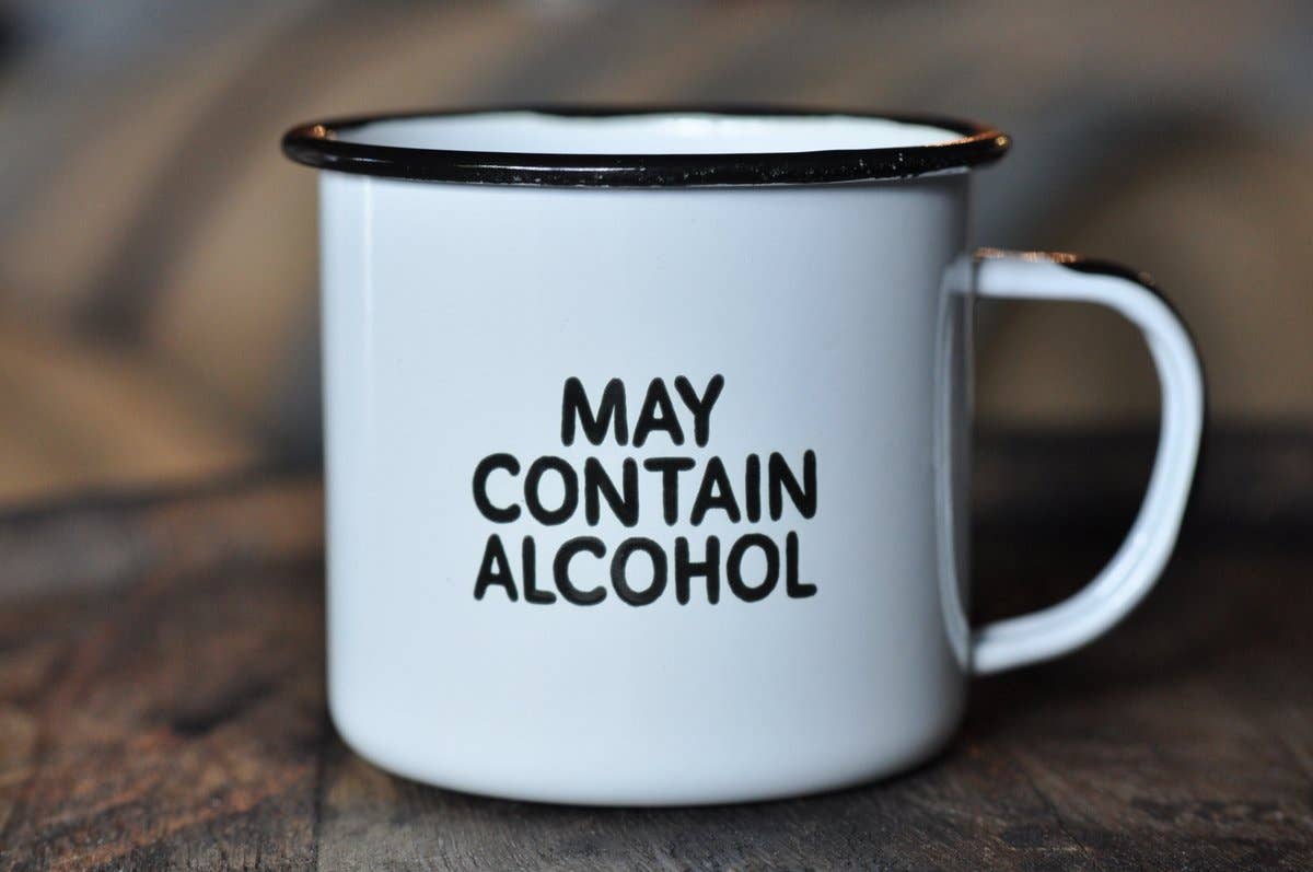 Swag Brewery - Wholesale Coffee Mug - May Contain Alcohol | Enamel Mug1