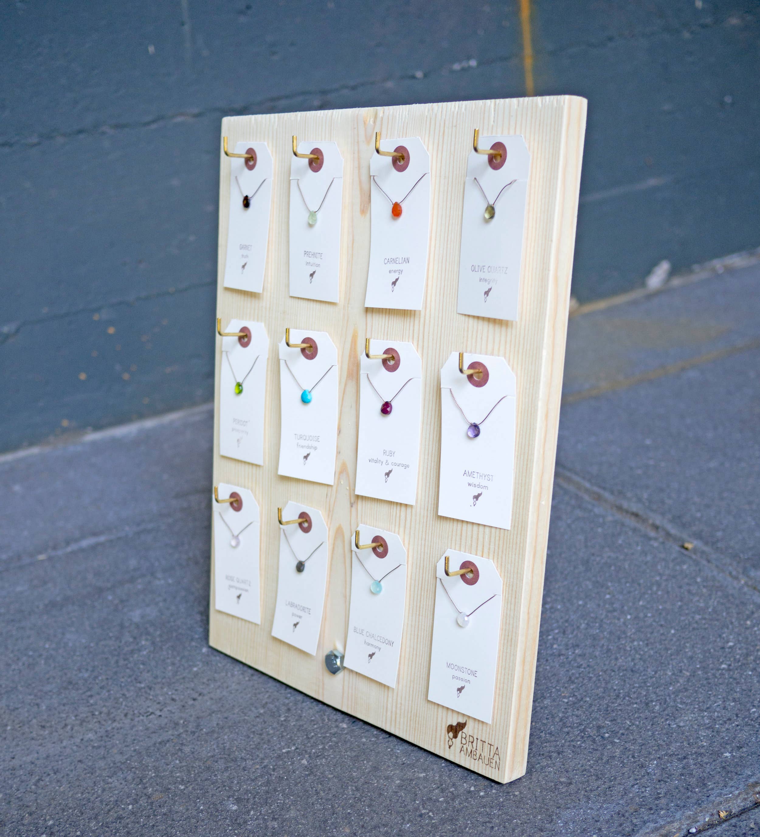 Britta Ambauen Jewelry - Vendita all'ingrosso Collana con ciondolo/pendaglio - Collana goccia - Best seller21