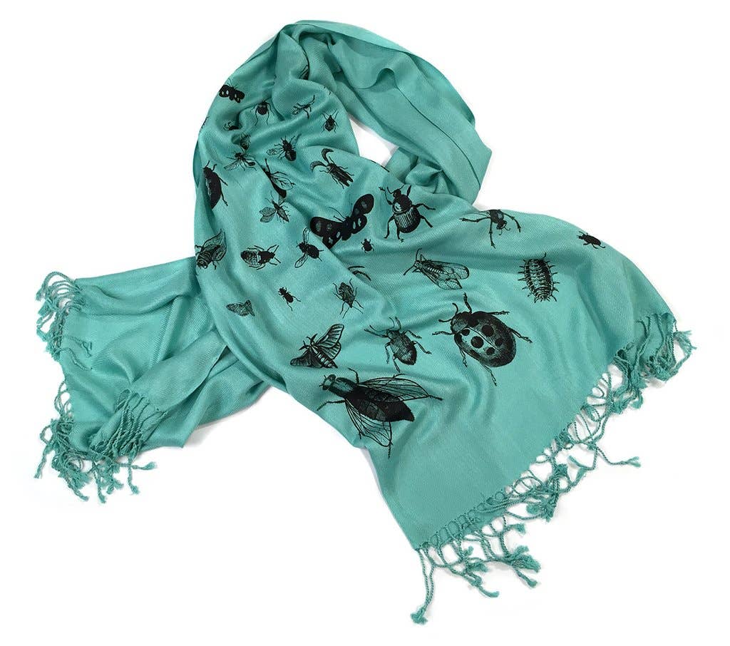 Cyberoptix Tie Lab - Wholesale Scarf - Unisex - Insect Pashmina Scarf1