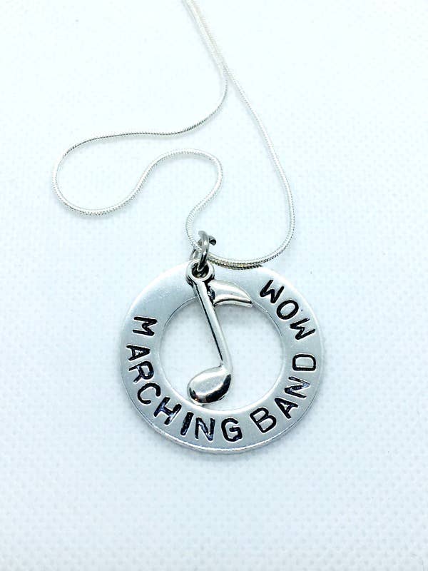 Marching Band Mom Necklace for wholesale by Me and My Sweet Pea