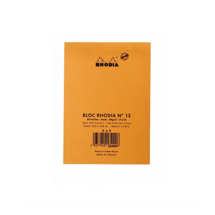 Exaclair - Wholesale Notepad - Rhodia Classic Notepad 4 x 67