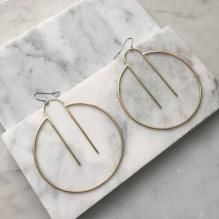 Zelda Hoops for wholesale by Zil Jewelry