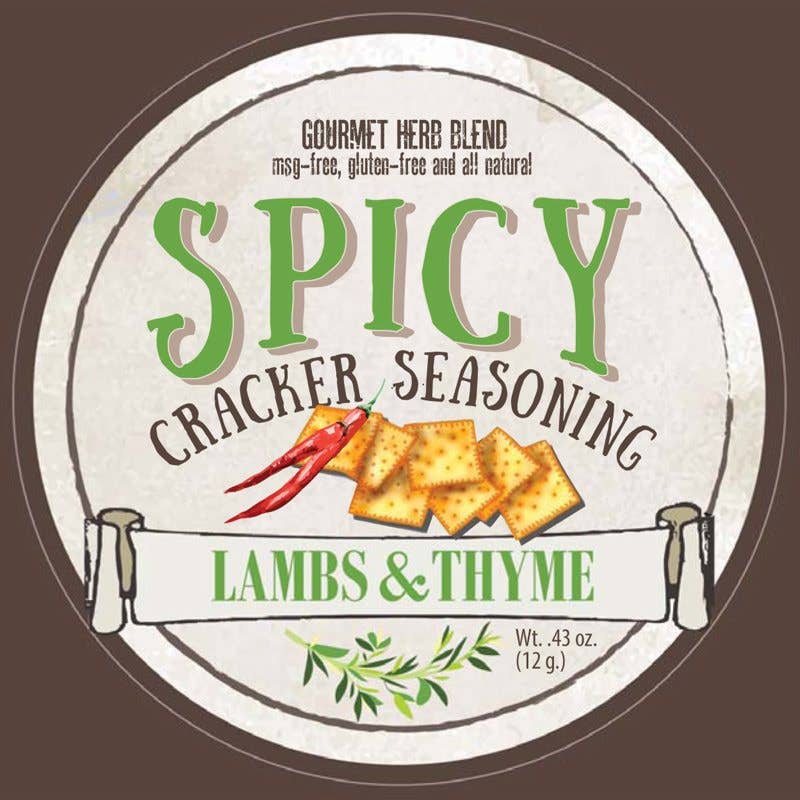Lambs & Thyme - Wholesale Dried Spice Mix - Spicy Cracker Seasoning - Dozen1