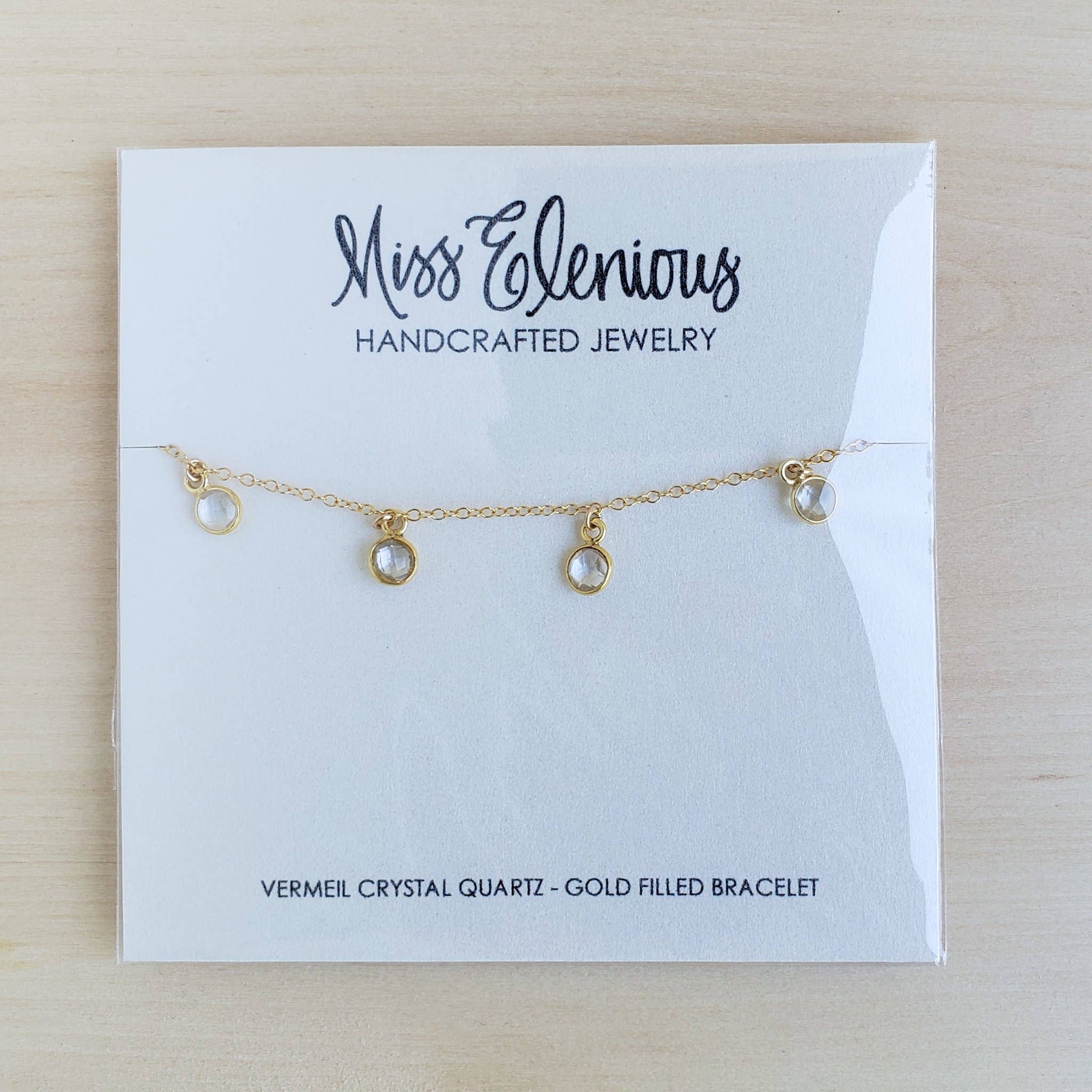 MissElenious Jewelry - Vendita all'ingrosso Braccialetto con ciondolo/pendente - Bracciale shaker granato3